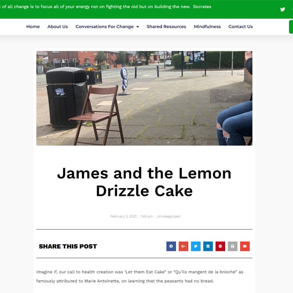 James Lemon Drizzle Cake